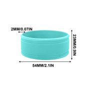 Baby Water Bottles,Silicone Water Bottle Milk Bottle Cup Cover Food-Grade Silicones Milk Bottle Antis-Heat Insulation Cover Hollow Milk Bottle Water Cup Cover Water Bottle Sleeve