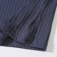 thumbnail image 4 of Haut Sans Manches à Capuche en Maille Couleur Unie Col en V Creux Ample, 4 of 6