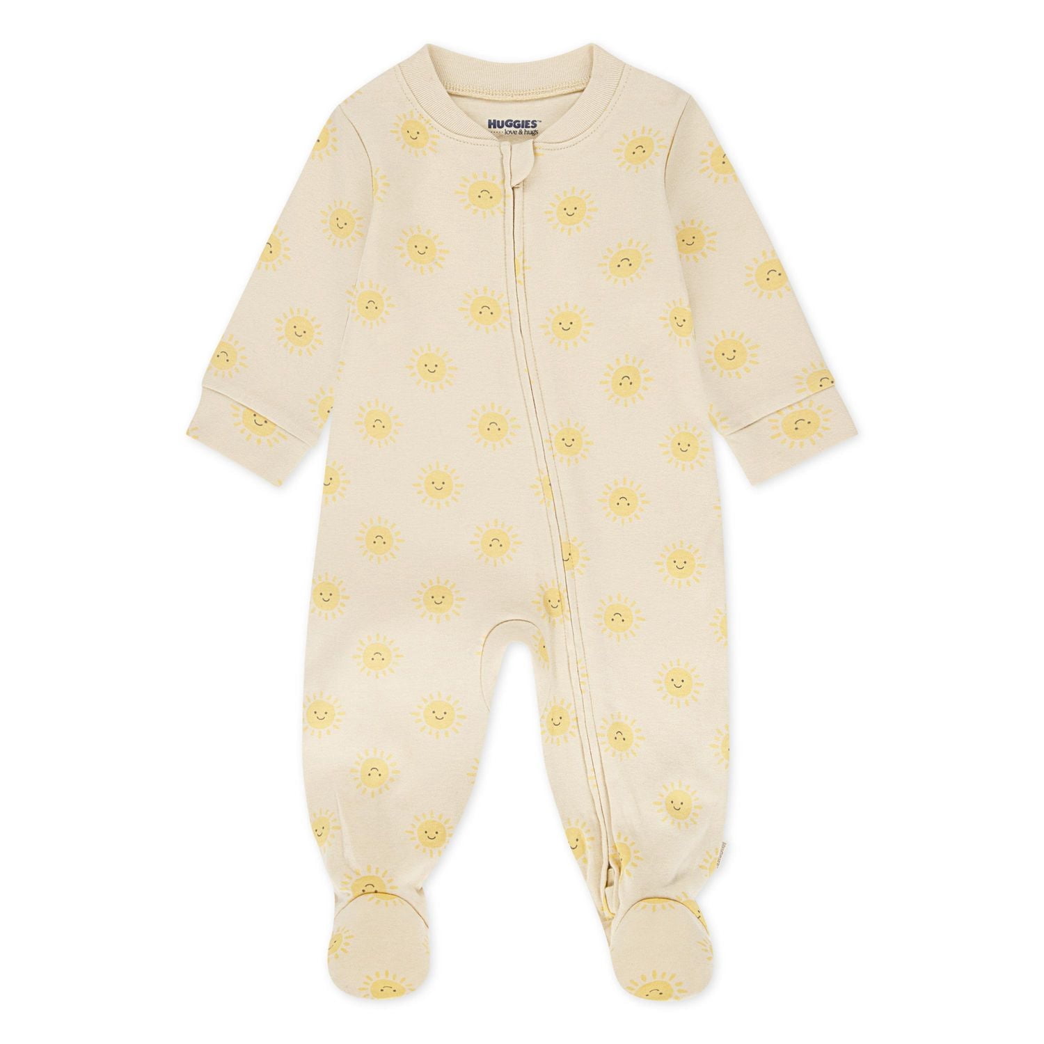 Huggies® Infants' Unisex Layette Organic Cotton Footed Coverall