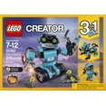 thumbnail image 5 of LEGO Creator Le robot explorateur (31062), 5 of 5