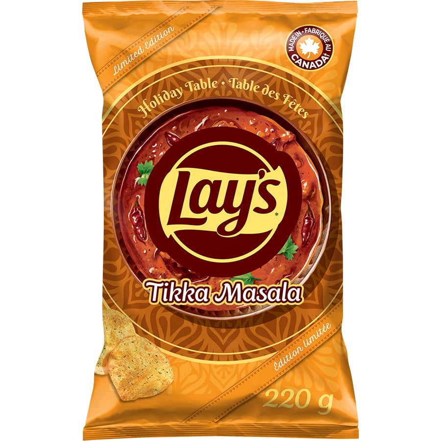 Lay’s croustilles assaisonnées Tikka Masala