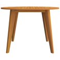 thumbnail image 2 of vidaXL Garden Table Ø110x75 cm Solid Wood Acacia, 2 of 5