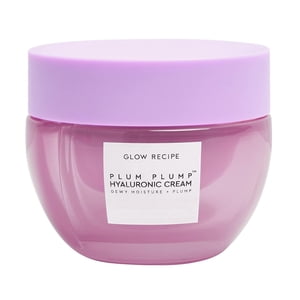 Glow Recipe Plum Plump Crème visage hydratant à l'acide hyaluronique - Hydratant, raffermissant & Hydratant visage plumage pour peau sèche - Soins de la peau coréens avec des peptides polyglutamiques pour enfermer l'humidité (50ml)