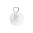 thumbnail image 4 of Fuzzy Ball Keychain Supple Comfortable Lovely Key Rings Adorable Practical Key Chains Women for Children Adults Elderly Students White 9cm, 4 of 8