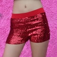 thumbnail image 5 of Shorts à Sequins pour Femmes, Hot Pants Disco, Mini Short Jazz Brillant, Extensible, Danse, 5 of 5