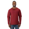 thumbnail image 1 of Jerzees T-Shirt à Manches Longues pour Hommes DRI-POWER Active, 3X, Cardinal, 1 of 1