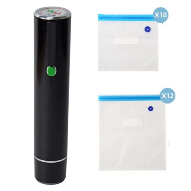 WMQPNNS Household Handheld Mini Vacuum Sealer Food Preservation Compression Vacuum Sealer Portable Storage Vacuum Machine