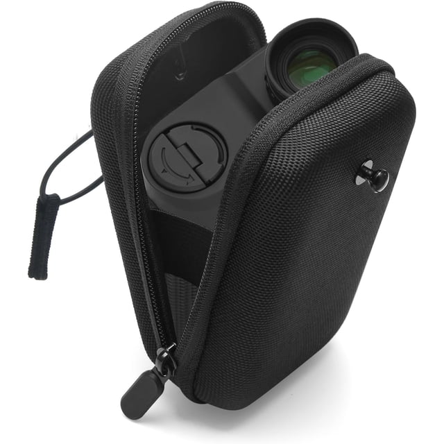 Golf Rangefinder Hard Shell Case, Hard Golf Rangefinder Case Universal Range Finder Carry Bag for Most Rangefinders (Black)