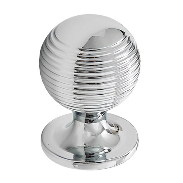 Suyin Queen Anne Reeded Door Knob Beehive Cabinet Knobs Solid Brass Material