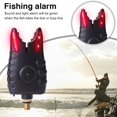 thumbnail image 3 of LED Fishing Bite Alarm Adjustable Tone Volume Carp Fishing Tackle (Red), 3 of 9