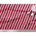 thumbnail image 2 of Soimoi Polyester Crepe Fabric Stripe Block Print Fabric by Yard 52 Inch Wide, 2 of 3