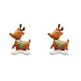 thumbnail image 3 of Ruiboury Party Decor Essential Christmas Foil Balloons With Exquisite Patterns Balloon Christmas Suitable For Any Places multicolor Reindeer 2Set, 3 of 6