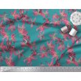thumbnail image 3 of Soimoi Poly Georgette Fabric Wildflower Floral Printed Fabric 1 Yard 42 Inch Wide, 3 of 3