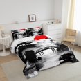 thumbnail image 3 of Erosebridal Chinese Ink Bedding Sets Full with Comforter, Mountain Tree Duvet Insert, Lake House Decor, Breathable 3pcs, 3 of 7