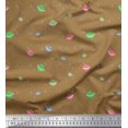 thumbnail image 1 of Soimoi Polyester Crepe Fabric Star & Planet Galaxy Fabric Prints by Yard 42 Inch Wide, 1 of 3