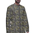 thumbnail image 3 of Atasi Printed Casual Asymmetric Kurta Set For Men Designer Long Kurta For Boys, 3 of 3