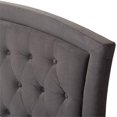 thumbnail image 4 of Hannah Queen Platform Bed in Gray, 4 of 7