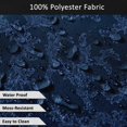 thumbnail image 5 of Vargottam Indoor/OutdoorTablecloth58x58 Inch SquareTablecloth with Umbrella Hole and Zip- Waterproof PatioTableCloths- TableCovers for Backyard RectangularTable- Navy Blue, 5 of 5