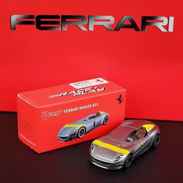 Bburago1:64 Ferrari SP3 458 599 ENZO F12 Model Small Collection Car Alloy Model Toy Gift Scene Decoration Classic and Exquisite,Monza SP1
