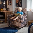 thumbnail image 4 of Costway Kids Recliner with Cup Holder with Adjustable Backrest & Footrest for Boys & Girls Camouflage, 4 of 10