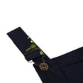 thumbnail image 4 of Little Girls Overall Sunflower Print Romper Shorts with Pocket Suspender Pants, 4 of 6