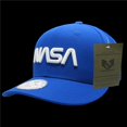 thumbnail image 1 of Rapid Dominance NAS5-WO-RYL Worm NASA Deluxe Cap, Royal - One Size, 1 of 1