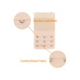 thumbnail image 4 of INSPIRE CHIC Women's Elastic Bra Hook Extensions 3 Rows 2 Pcs Black 1 and Skin Color, 4 of 5
