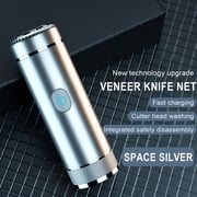 EGNMCR Portable Electric Shaver Car Beard Knife Self-Assistant Hair Maker Electric Shaver