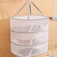 thumbnail image 3 of Amzcrzy Foldable Drying Net Flat Clothes Drying Rack - Foldable Mesh Clothes Flat Drying Rack, Underwear Drying Cage Dorm Room Essentials Home Improvement Birthday Gifts for Men Home Organization, 3 of 4
