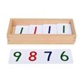 thumbnail image 1 of IFIT Montessori Cartes à Petits Chiffres 1-9000, PVC, Matériel de Mathématiques pour Jouet Montessori, 1 of 1