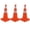 28"*12pcs, variant on BeesClover Heavy Duty Traffic Cones with Reflective Collars, PVC Safety Cones for Construction, Parking Lots, Events
