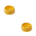 thumbnail image 2 of mmirethe Portable And Long-lasting Cat Bowl Designed For Traveling Pets Convenient yellow 2Set, 2 of 6