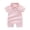 Pink, variant on Yammkia Newborn Baby Boys Sleeveless Seersucker Romper One Piece Straps Overalls Jumpsuit Summer Smocked Clothes Bamboo Sleeper(Navy,6-9 Months)