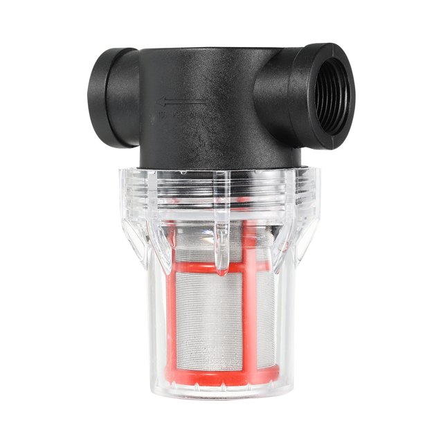 Unique Bargains 3/4 Inch Water Pump Strainer Filter, Pipe Water Pump Strainer with 200 Mesh Stainless Steel Filter Screen