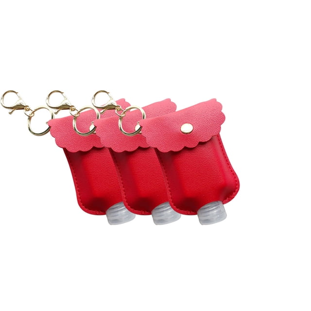 Agiferg Portable Disposable Hand Sanitizer Pouch Outdoor Hand Sanitizer Key Holster 3pcs