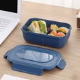 thumbnail image 1 of XYAIYT Microwaveable Silicone Lunch Box with Compartments for Meal Prep Sturdy and Eco Friendly Containers for Adults and Dishwasher Safe Food Storage Solution, 1 of 6