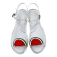 thumbnail image 1 of Kcodviy Fabricant de Chaussures pour Femmes Sandales Transparentes pour Femmes Chaussures Jelly Femmes Sandales Plates à Bout Fermé Pantoufles pour Femmes Pantoufles d'Été Sandales de Plage et de Robe pour Femmes Jelly, 1 of 3