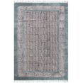 thumbnail image 1 of Casavani Natural Cotton Living Room Area Rug, Blue 7x7 ft, 1 of 6