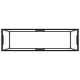 thumbnail image 3 of vidaXL Console Table Transparent 120x35x75 cm Tempered Glass, 3 of 4