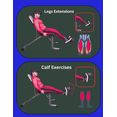 thumbnail image 2 of Darcon Tibia Dorsi Calf Machine - Leg Calf Raise Machine, 1" Black, 150 lb Capacity, 2 of 5