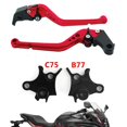thumbnail image 2 of Motorcycle Long Clutch Brake Lever fit for BMW R1200GS Adventure (LC) 2014-2018 Red, 2 of 10