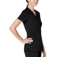 thumbnail image 3 of Adar Pro Sarraus pour Femmes - Haut de Sarrau Péplum Ajusté, 3 of 7