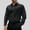 c01Black, variant on LNWUY Men's Dress Shirts Stretch Long Sleeve Solid Formal Shirt Business Casual Turn-down Collar Button Down Shirts White L