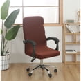 thumbnail image 1 of Solid Color Brushed High Elastic Chair Cover Soft And Comfortable Chair Seat Cover -proof And- Chair Slipcover Suitable For Dining Chair, 1 of 5