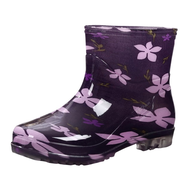 Top Rubber Baby Boots Water Women Rain Boot Rainproof Shoe
