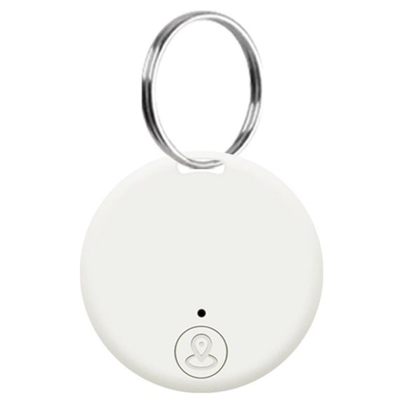 Localisateur d'Animaux Intelligent, Traqueur Anti-Perte, Suivi Mobile des Clés, Sac Portable, Portefeuille ABS Bluetooth 5.0 avec Anneau