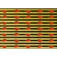 thumbnail image 1 of Ahgly Company Tapis Rectangulaire Lavable en Machine Intérieur Transitionnel Rouge Nuit, 3 Pieds x 5 Pieds, 1 of 7