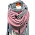 thumbnail image 4 of Women  Vintage Print Boho Scarves Shawls Wraps Winter Warm Short Scarves, 4 of 4