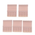 thumbnail image 3 of 5Pack Bra Extender Strap 4Rows Replacement Elastic Extension Nude, 3 of 8