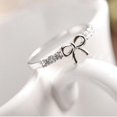 thumbnail image 3 of Bague Nœud en Cristal de Bijoux Coréens, 3 of 6